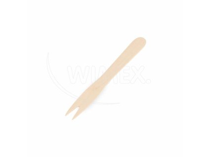 Vidlička na hranolky (dřevo FSC 100%) 8,5cm [1000 ks]