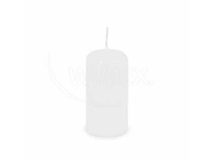 Svíčka válcová bílá Ø50 x 100 mm 15h. [4 ks]