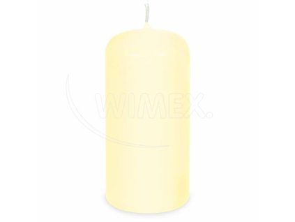 Svíčka válcová béžová Ø80 x 200 mm [1 ks]