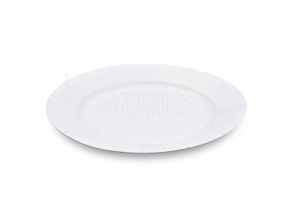 Papírový talíř (FSC Mix) bílý Ø28cm [50 ks]