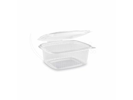 Miska (PP) s víčkem oválná průhledná 500ml [50 ks]