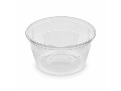Miska (PP) průhledná Ø127mm 500ml [50 ks]