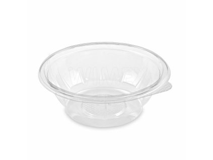 Salátová miska (rPET) průhledná Ø176mm 600ml [50 ks]