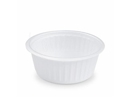 Termo-miska (XPS) bílá Ø127mm 340ml [50 ks]