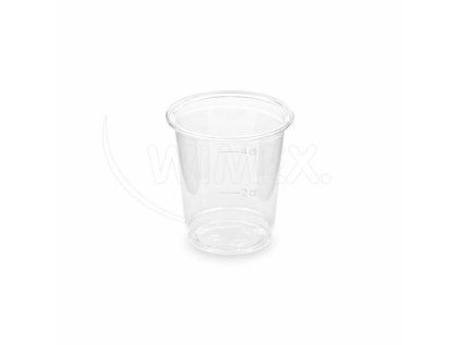 Kelímek (PET) čirý Ø48mm 2cl/4cl [40 ks]