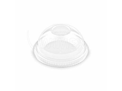 Víčko vypouklé (rPET) pro kelímek Ø78mm [50 ks]