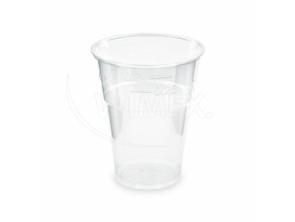 Kelímek (PLA) průhledný Ø84mm 0,3L [50 ks]