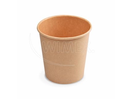 Papírová miska (FSC Mix/PE) kraft Ø115mm 750ml `L` [50 ks]