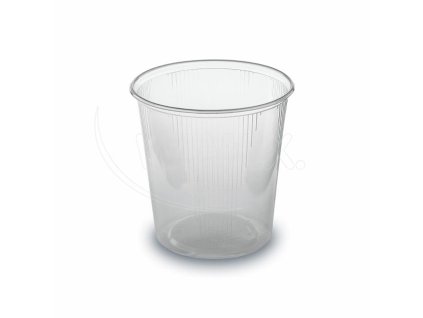 Miska (PP) kulatá průhledná Ø101mm 500ml [100 ks]