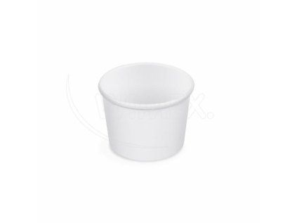 Papírová miska (FSC Mix/PE) bílá Ø90mm 250ml [50 ks]