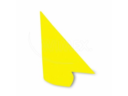 Ubrousek (PAP-Airlaid) PREMIUM žlutý 40 x 40 cm [50 ks]