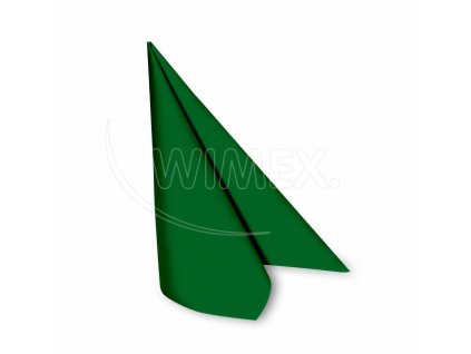 Ubrousek (PAP-Airlaid FSC Mix) PREMIUM tmavě zelený 40 x 40 cm [50 ks]