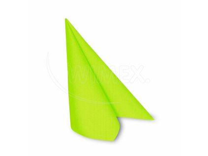 Ubrousek (PAP-Airlaid FSC Mix) PREMIUM žlutozelený 40 x 40 cm [50 ks]