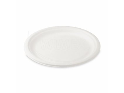 Talíř (cukrová třtina) Ø26cm [50 ks]