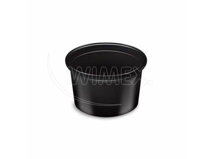 Dresinková miska (PP) Microboxx černá Ø46mm 30ml [50 ks]