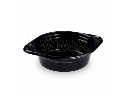 Miska (PP) Reware Brunch opakovaně použitelná černá Ø156mm 500ml [12 ks]