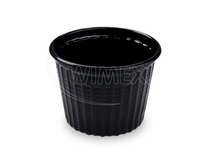 Miska (PP) Reware Snack opakovaně použitelná černá Ø115mm 520ml [25 ks]