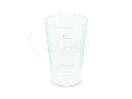 Kelímek vratný (PP) opakovaně použitelný Ø79mm 0,3L [25 ks]