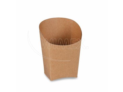 Kapsa na wrap (PAP FSC Mix) nepromastitelná kraft 75 x 39 x 100 mm [50 ks]