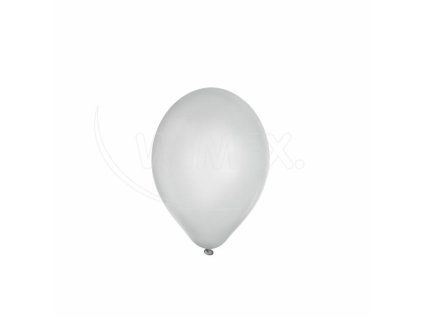 Nafukovací balónek bílý Ø25cm `M` [10 ks]