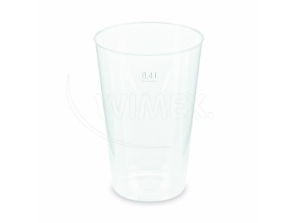 Kelímek vratný (PP) opakovaně použitelný extra-silný Ø87mm 0,4L [10 ks]