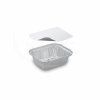 Miska (ALU) hranatá 130 x 103 x 43 mm 250ml + víčko [20 sad]