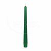 Svíčka kónická tmavě zelená Ø23 x 245 mm 8h. [10 ks]