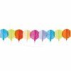 Papírová girlanda Balónky Ø19cm x 4m [1 ks]
