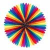 Party vějíř XL barevný Ø 100 cm [1 ks]