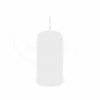 Svíčka válcová bílá Ø50 x 100 mm 15h. [4 ks]