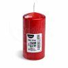 Svíčka válcová červená Ø60 x 120 mm 30h. [1 ks]