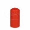 Svíčka válcová červená Ø60 x 120 mm 30h. [1 ks]
