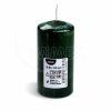 Svíčka válcová tmavě zelená Ø60 x 120 mm 30h. [1 ks]