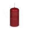 Svíčka válcová bordová Ø60 x 120 mm 30h. [1 ks]
