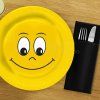 Papírový talíř (FSC Mix) Smile Ø23cm [10 ks]