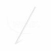 Slámka papírová bílá Ø6mm x 20cm [25 ks]