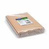 Slámka papírová kraft `JUMBO` Ø8mm x 25cm [100 ks]