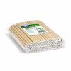 Slámka papírová kraft `JUMBO` Ø8mm x 20cm [100 ks]