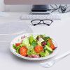 Talíř (PP) Reware Dinner ECONOMY opakovaně použitelný bílý Ø22cm [100 ks]