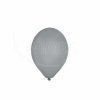 Nafukovací balónek stříbrný Ø25cm `M` [10 ks]