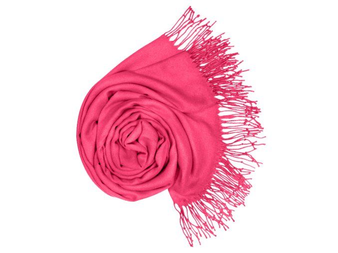 Pashmina Carlo Romani P103 (malinová)