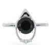 STŘÍBRNÝ PRSTEN S ČERNÝM ONYXEM JENNY