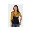 Pashmina Carlo Romani P57 (starozlatá) modelka