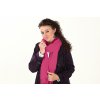 Pashmina Carlo Romani P75 (purpurová) modelka.