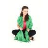 Pashmina Carlo Romani P81 (zelená) modelka (5)