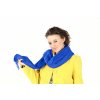 Pashmina Carlo Romani P69 (azul modrá) modelka (2)