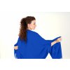 Pashmina Carlo Romani P69 (azul modrá) modelka