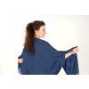 Pashmina Carlo Romani P96 (temně modrá) modelka (3)