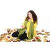 Pashmina Carlo Romani P67 (khaki) modelka (4)