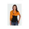 Pashmina Carlo Romani P128 (okrová) modelka